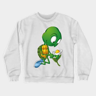 Flower Turtle Crewneck Sweatshirt